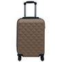 Voir la diapositive 2 : VIDAXL Valise rigide Marron ABS