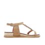 Voir la diapositive 2 : CHATTAWAK Sandales Taupe Femme Chattawak SARA