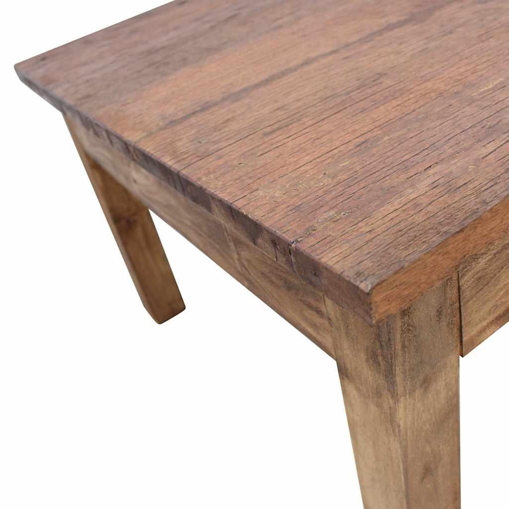 Voir la diapositive 3 : VIDAXL Table basse bois d'acajou massif 96x73x45 cm