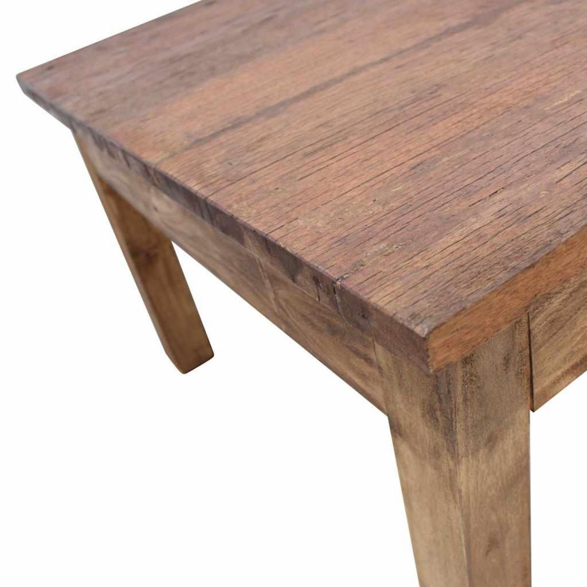 VIDAXL Table basse bois d'acajou massif 96x73x45 cm