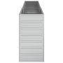 Voir la diapositive 5 : VIDAXL Lit sureleve de jardin 240x40x77 cm Acier galvanise Argente