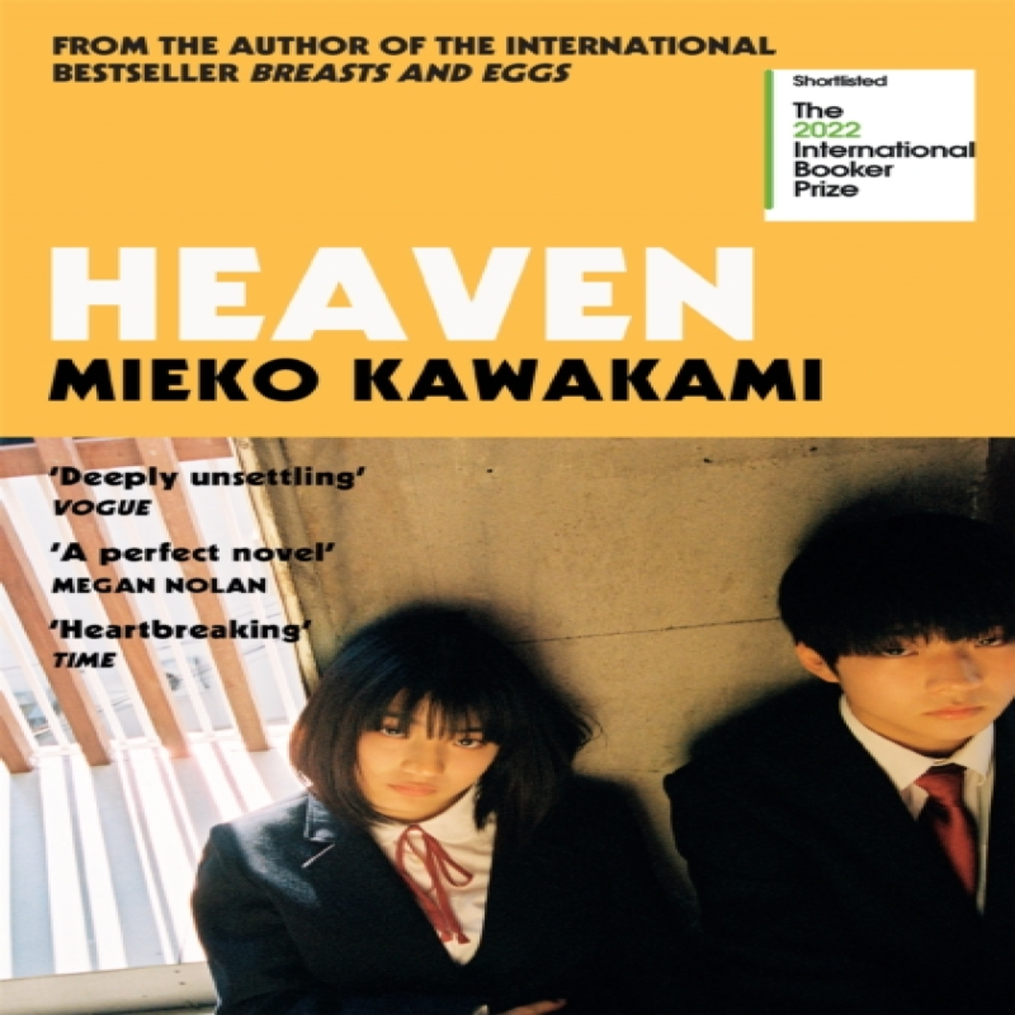 LIVRES Heaven : Shortlisted for the International Booker Prize