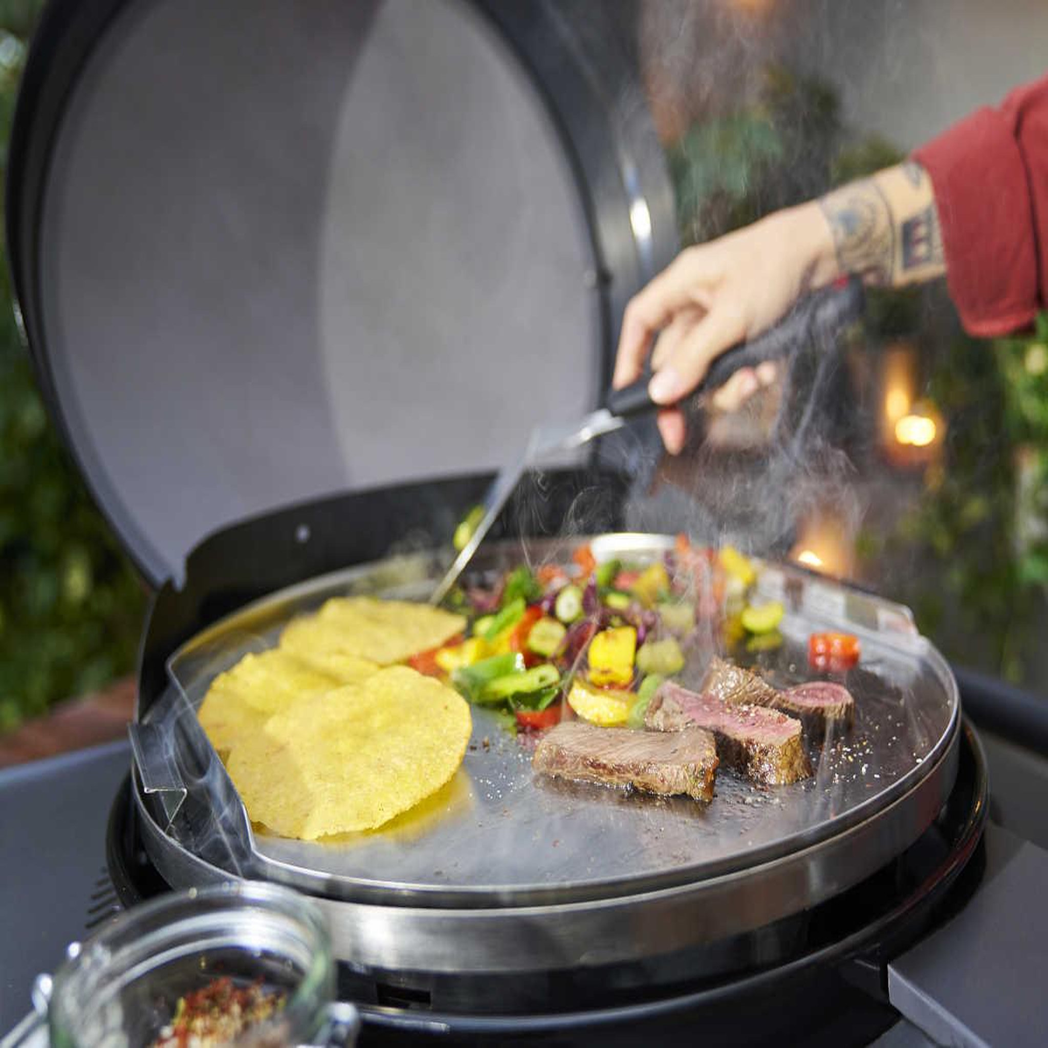 Voir la diapositive 3 : CHAR-BROIL Plaque de cuisson pour barbecue patio bistro e2coal - char-broil