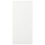 Voir la diapositive 3 : VIDAXL Armoire a portes coulissantes Blanc 90x40x90 cm Acier