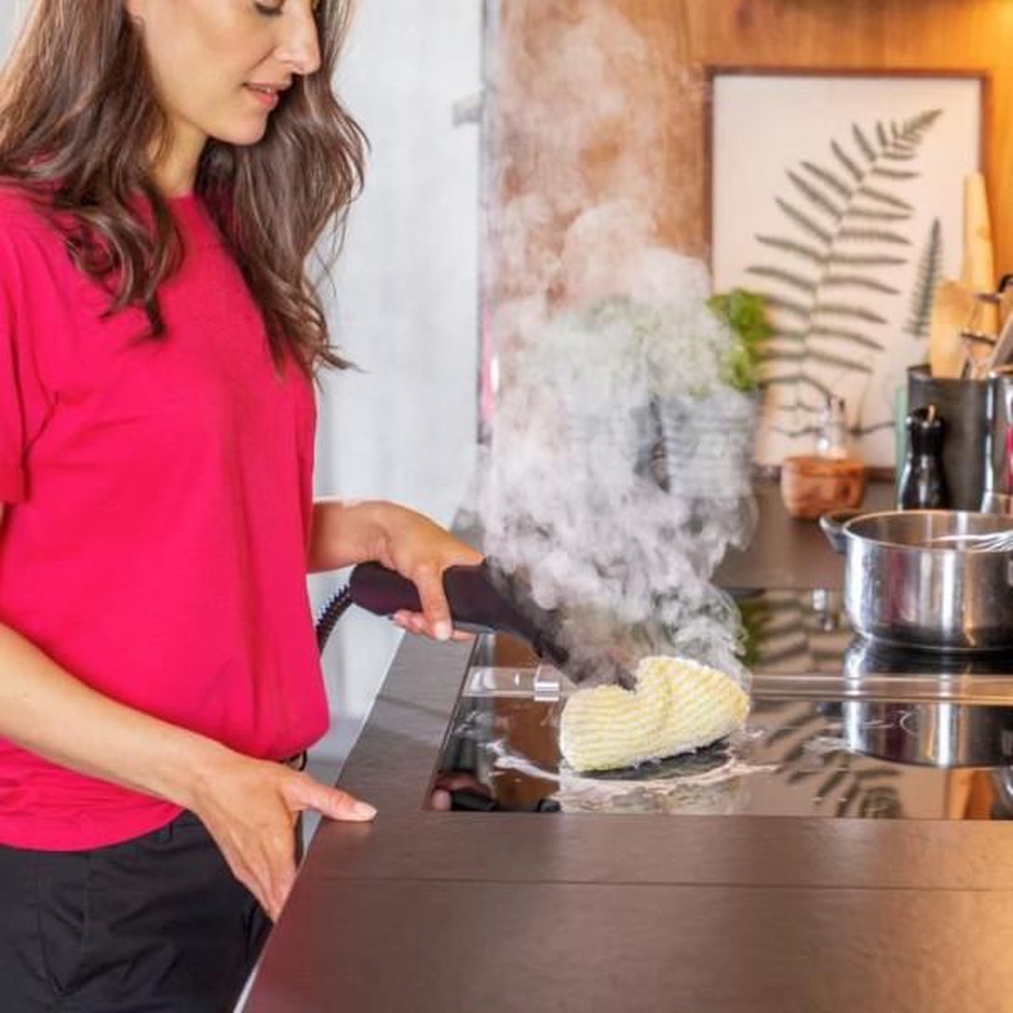 Voir la diapositive 6 : KARCHER Lingettes et serpillères microfibre x2 buse à main nettoyeur vapeur sc
