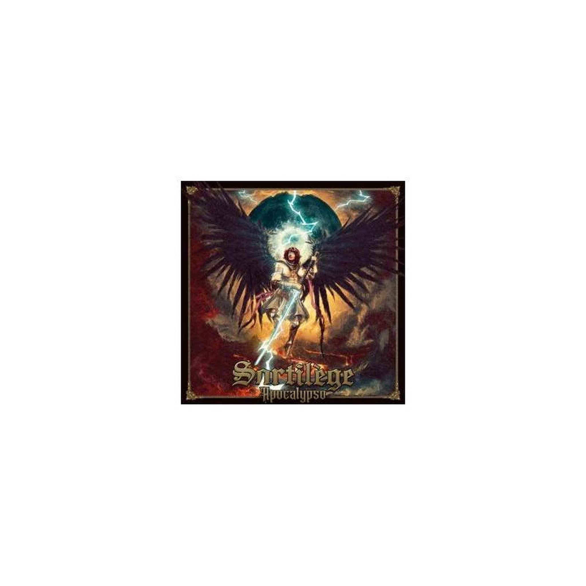 Vinyle double noir gatefold sortilège apocalypso (verycords) – rock métal fusion francophone