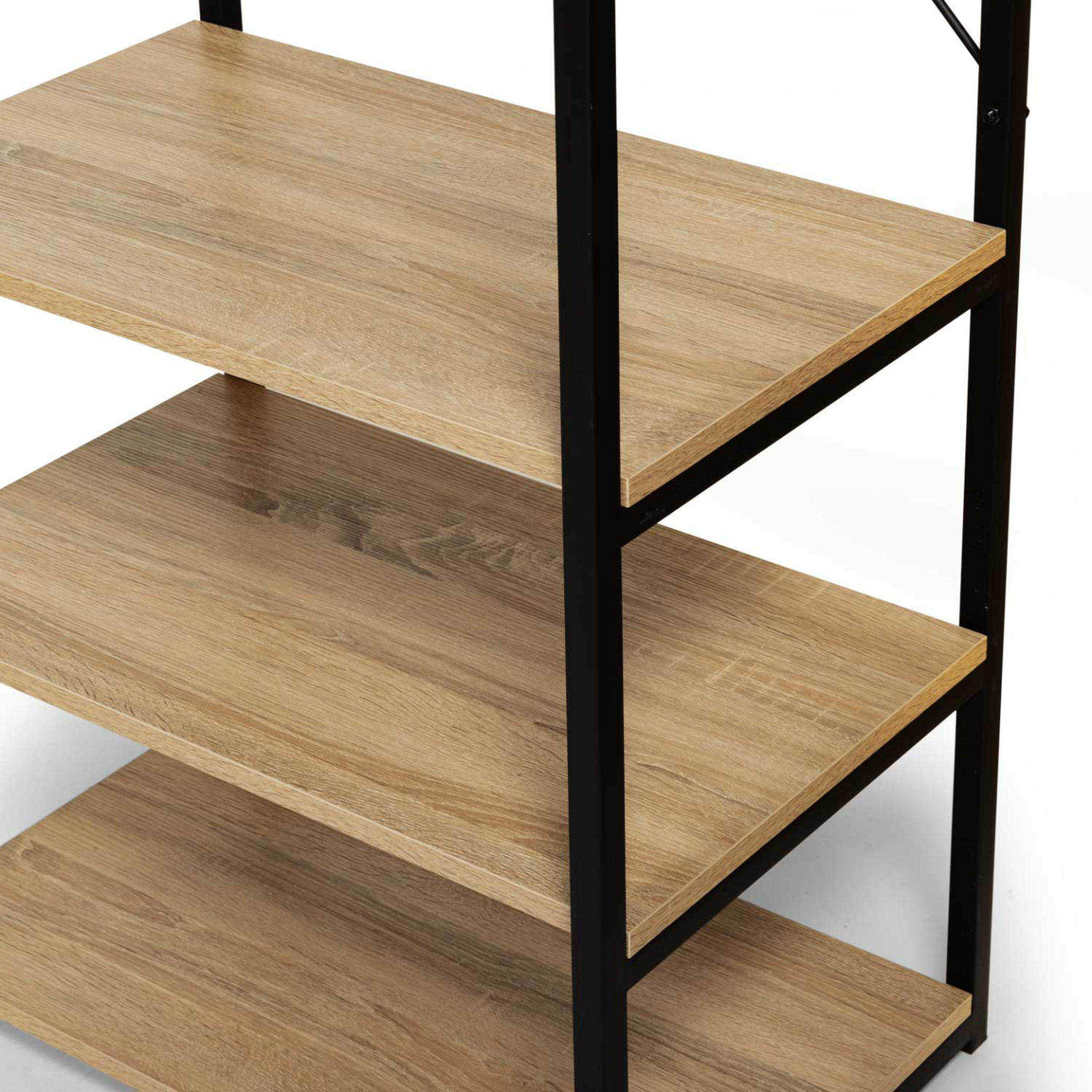 Voir la diapositive 6 : ID MARKET Dressing modulable double penderie étagère l. 180 cm detroit design industriel