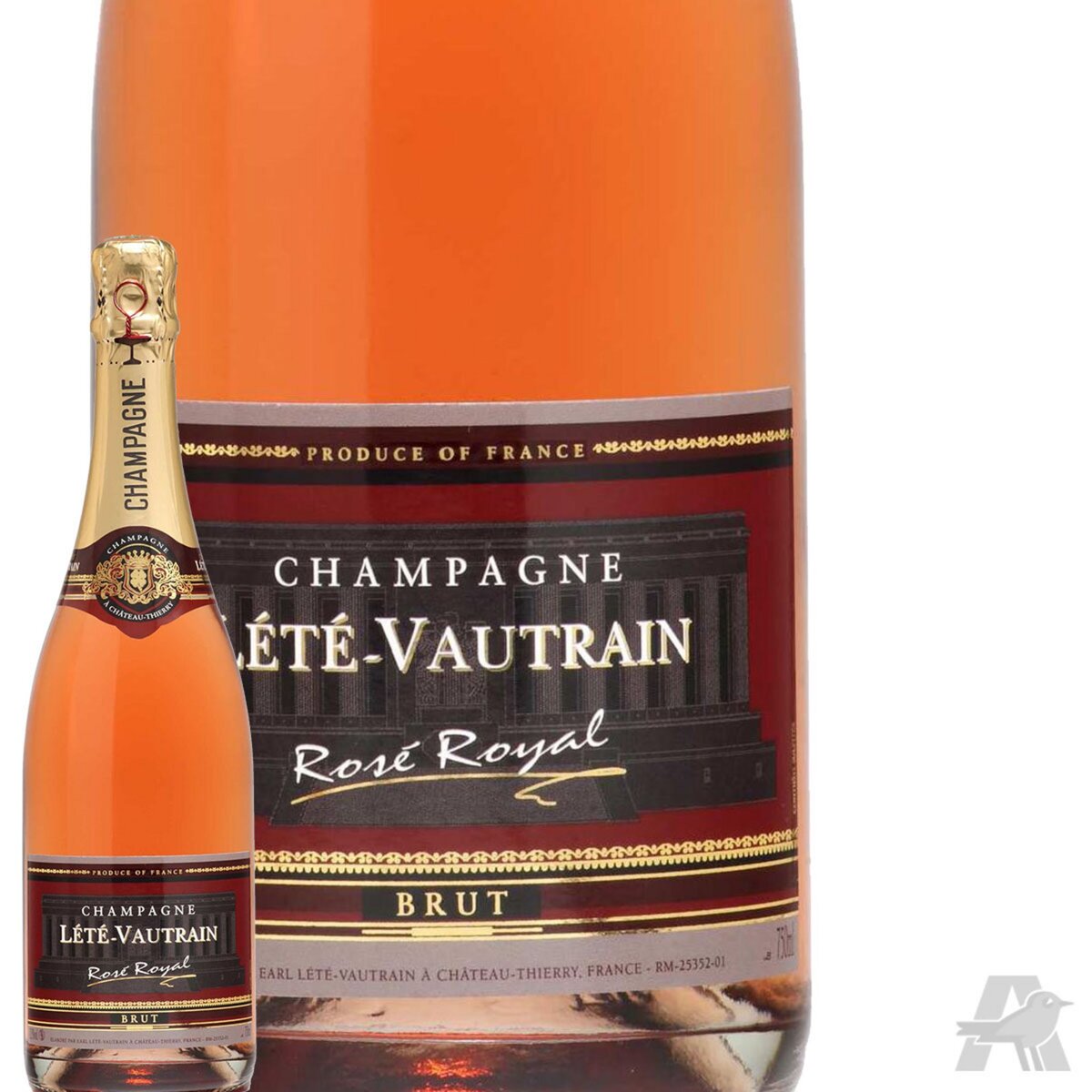 Lété Vautrain Champagne Lété-Vautrain Cuvée Rosé Royal Brut Rosé