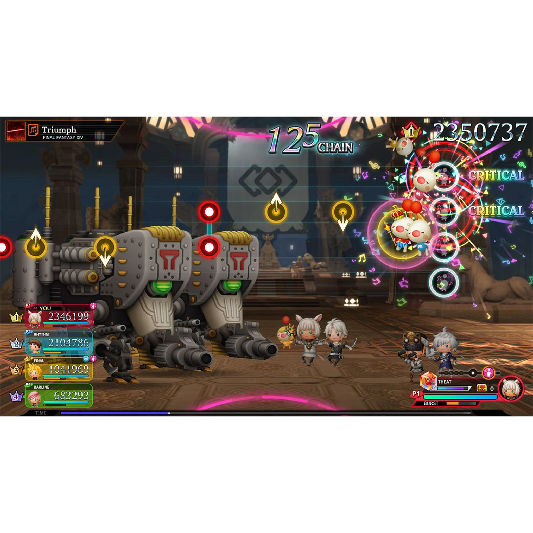 Voir la diapositive 5 : Theatrhythm Final Bar Line Nintendo Switch