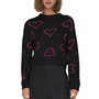 Voir la diapositive 1 : Only Pull /Rose Coeur Femme Only Happie