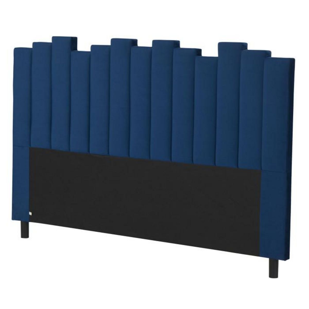 Paris Prix Tête de Lit en Velours Design  Kenty  180cm Bleu