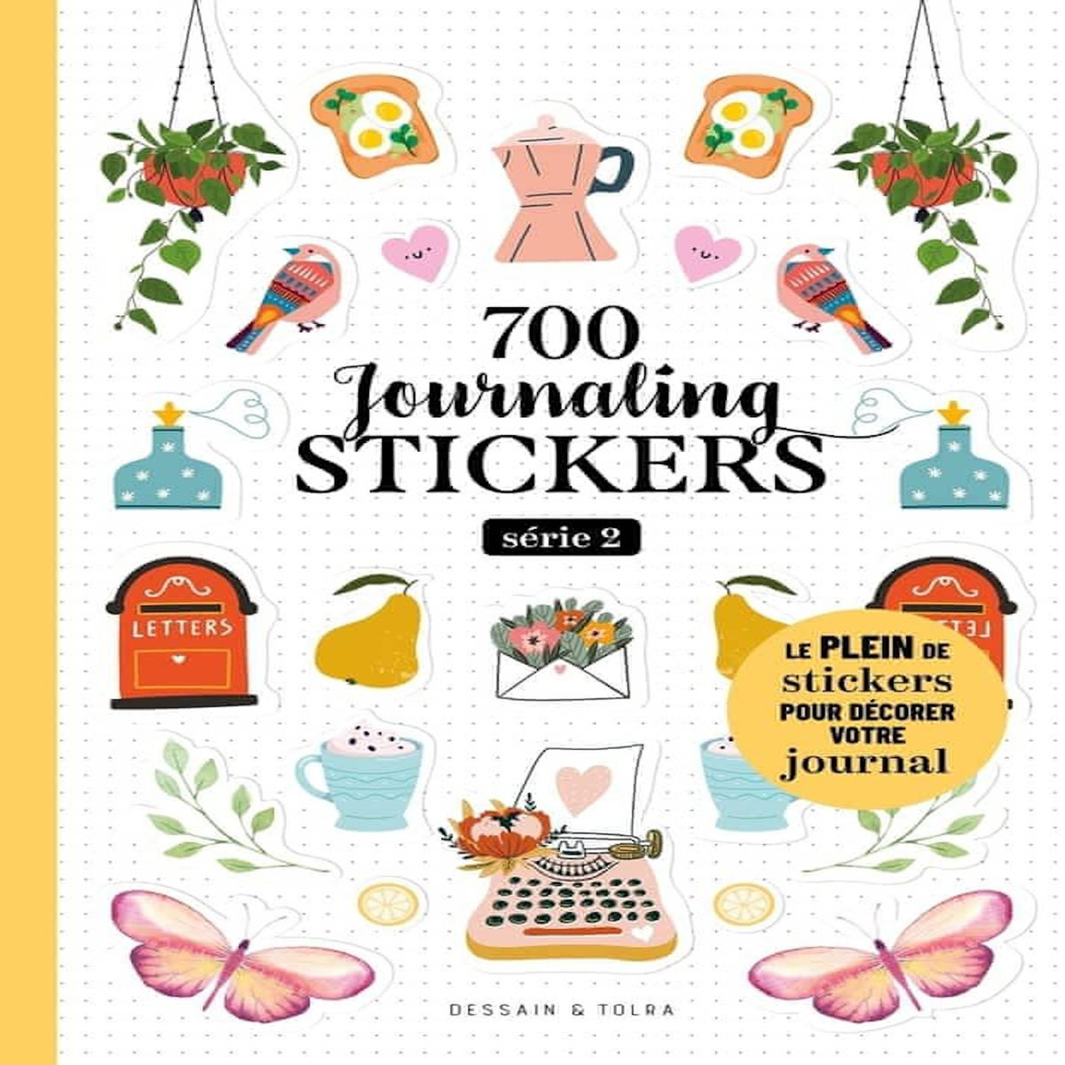 700 JOURNALING STICKERS SERIE 2, Dessain et Tolra