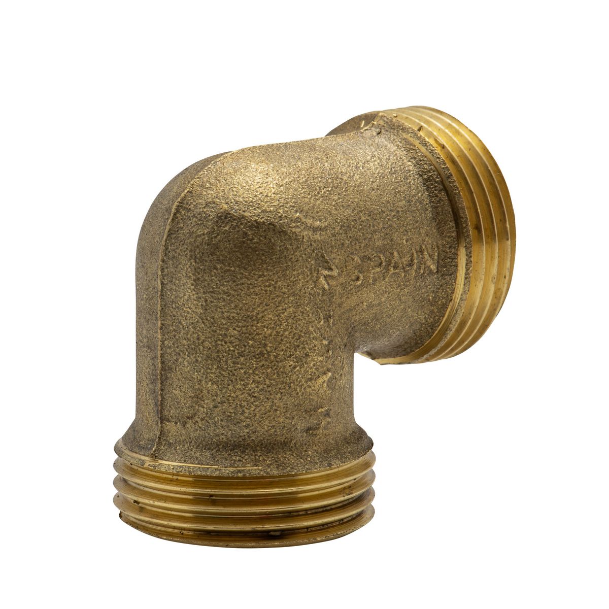 RAIN Raccord coudé laiton mâle - mâle 3-4