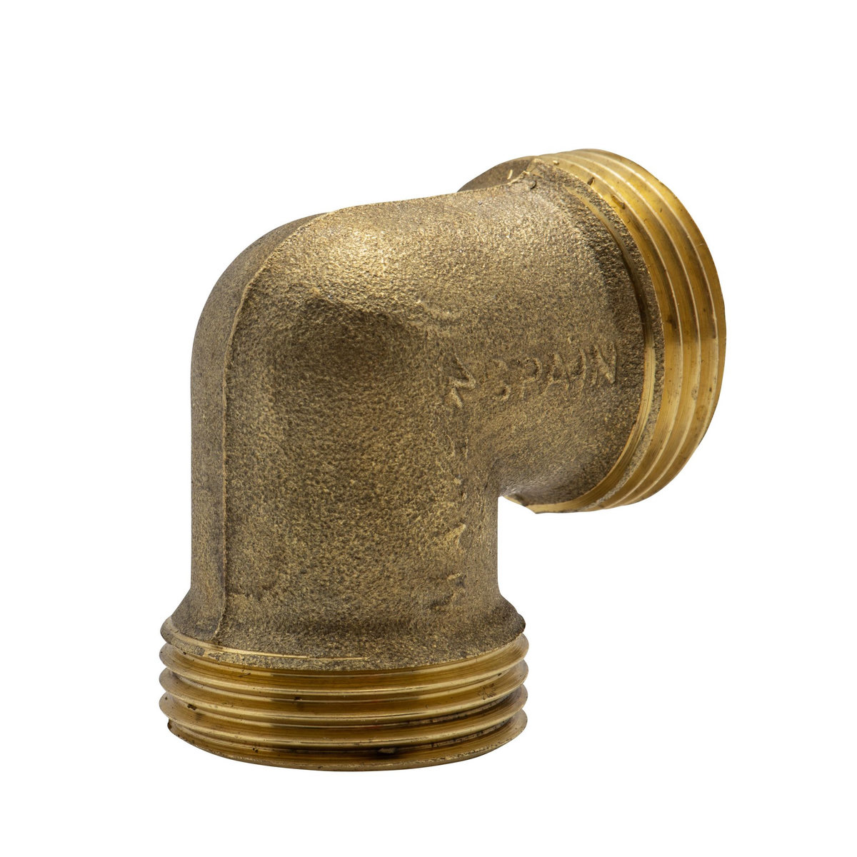 RAIN Raccord coudé laiton mâle - mâle 3-4