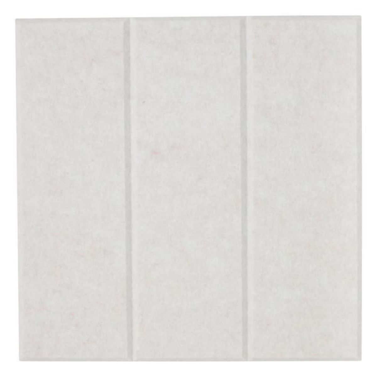 ATMOSPHERA Lot de 4 Panneaux Déco  Feutrine  30x30cm Gris