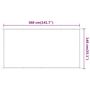 Voir la diapositive 6 : VIDAXL Auvent vertical Blanc 140x360 cm Tissu oxford