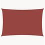 Voir la diapositive 2 : VIDAXL Voile de parasol tissu oxford rectangulaire 2x5 m terre cuite