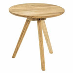 Paris Prix Table d'Appoint en Bois  Cunda  40cm Naturel