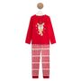 Voir la diapositive 1 : IN EXTENSO Ensemble pyjama de noël rennes fille