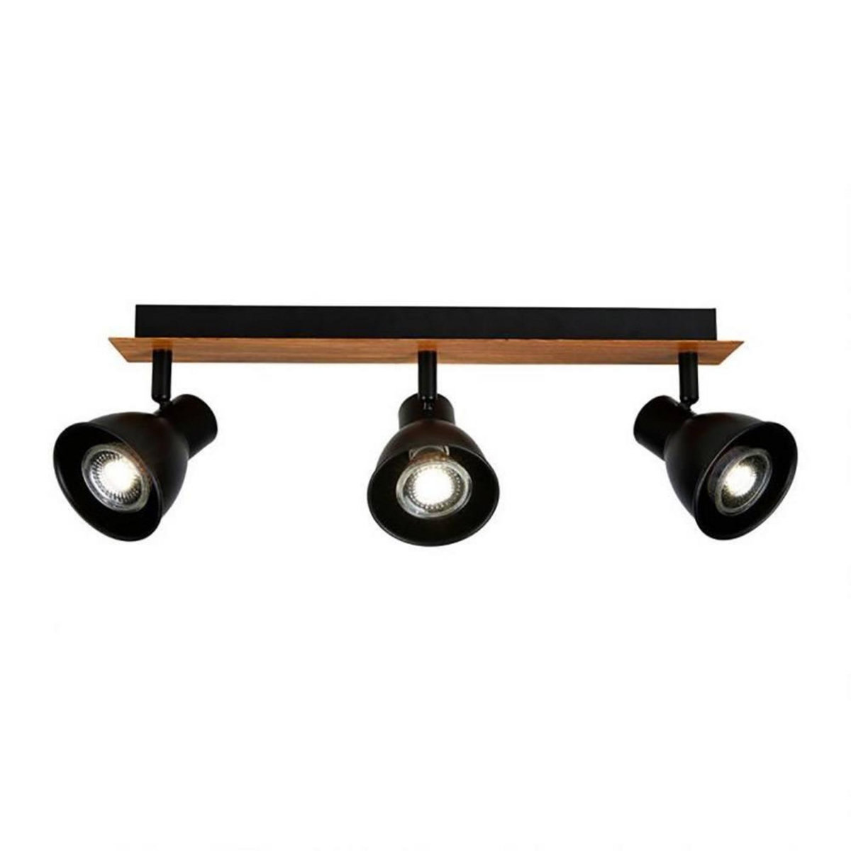 OSTARIA Rampe 3 spots orientables Atelier noir