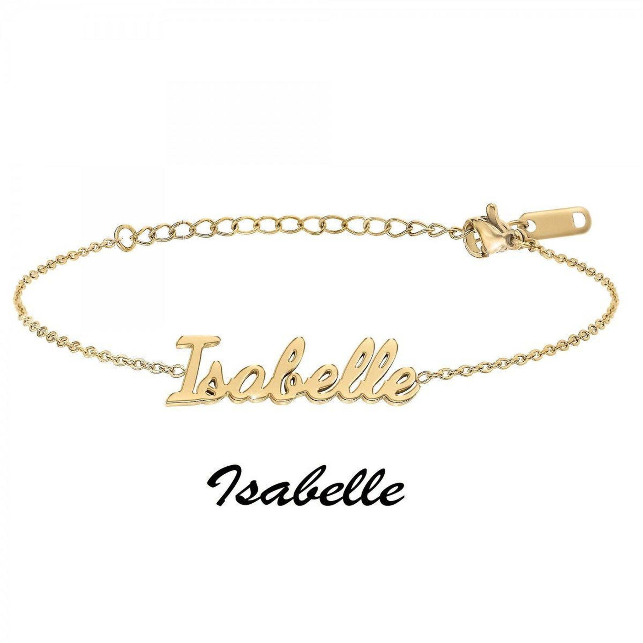 Voir la diapositive 3 : SC CRYSTAL Isabelle - Bracelet prénom