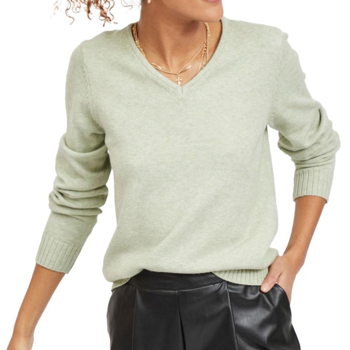 Vila Pull Col V  Clair Femme Vila 69