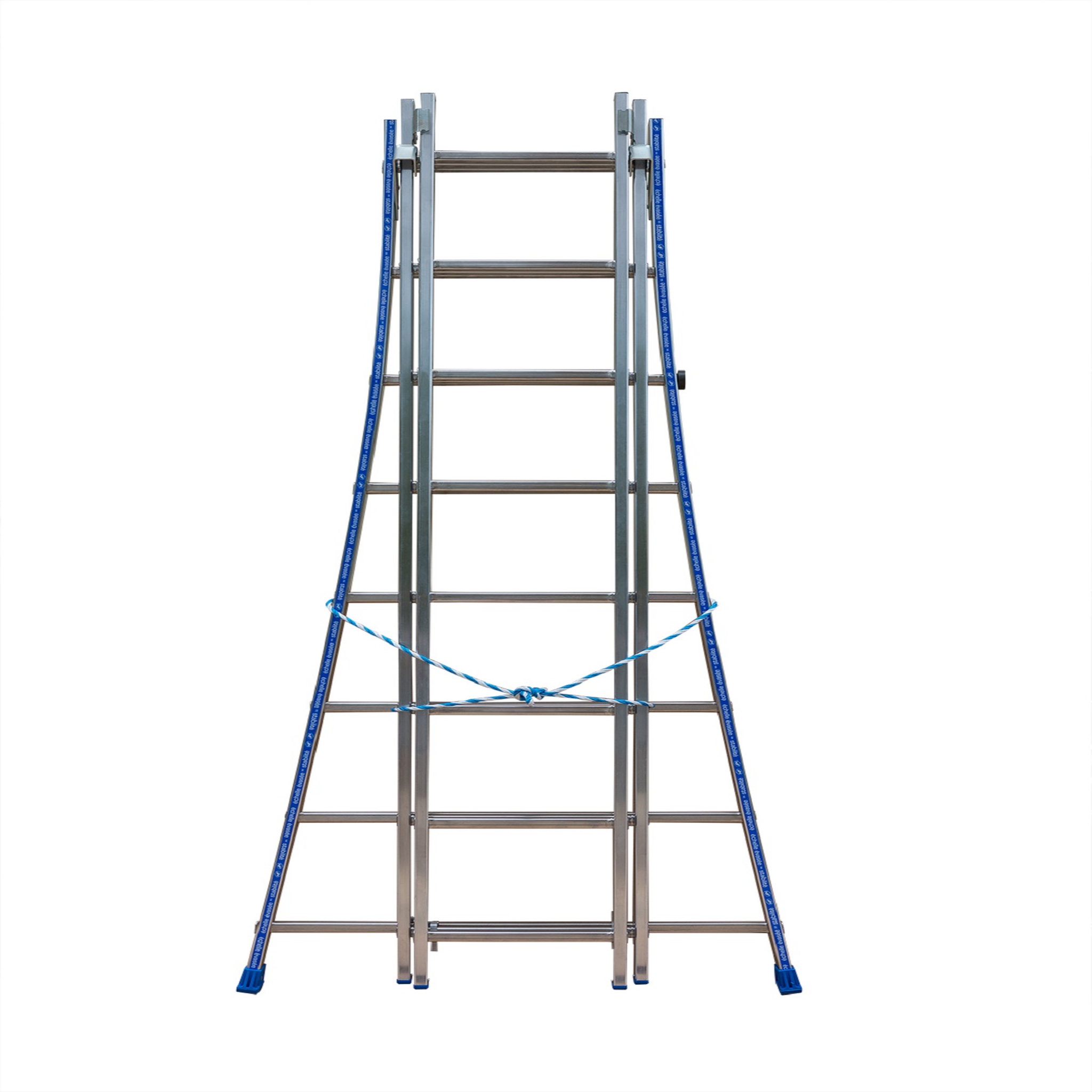 Voir la diapositive 2 : CENTAURE Echelle transformable 3 plans KET3 2m60/5m40