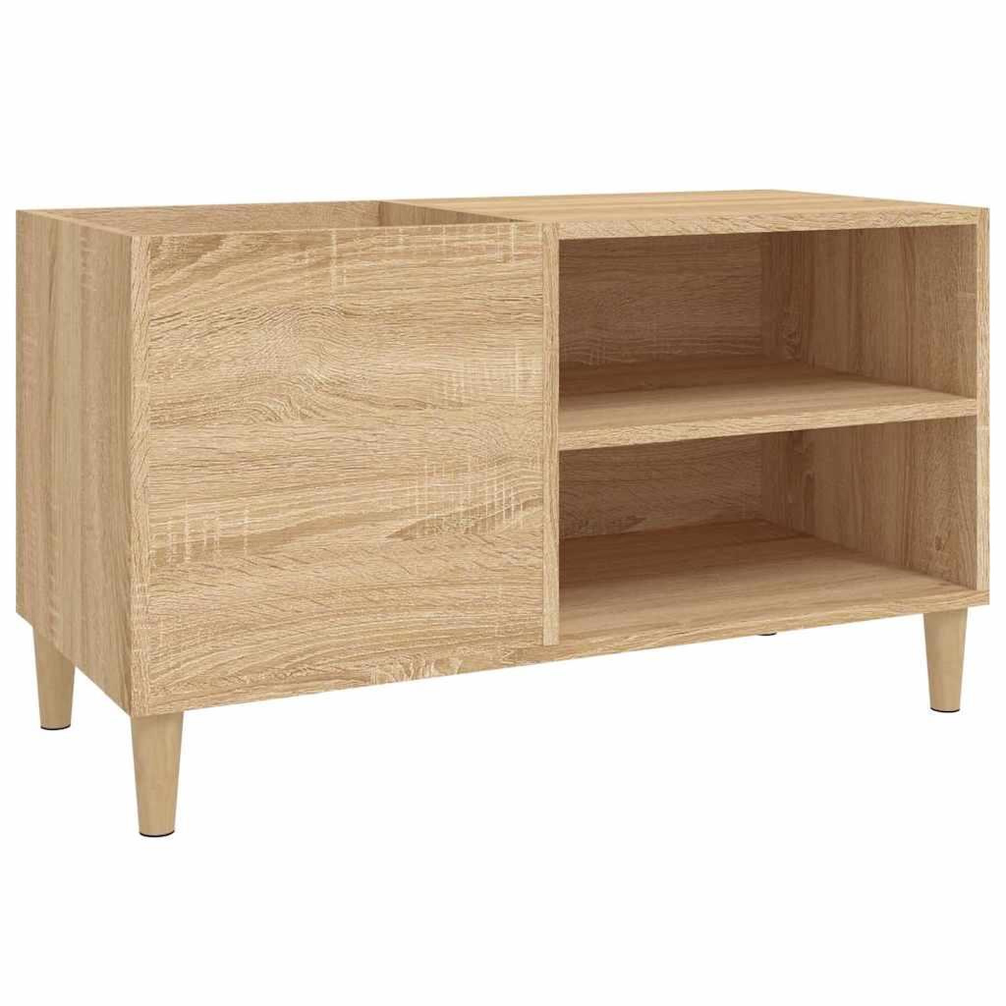 VIDAXL Armoire a disques chene sonoma 84,5x38x48 cm bois d'ingenierie