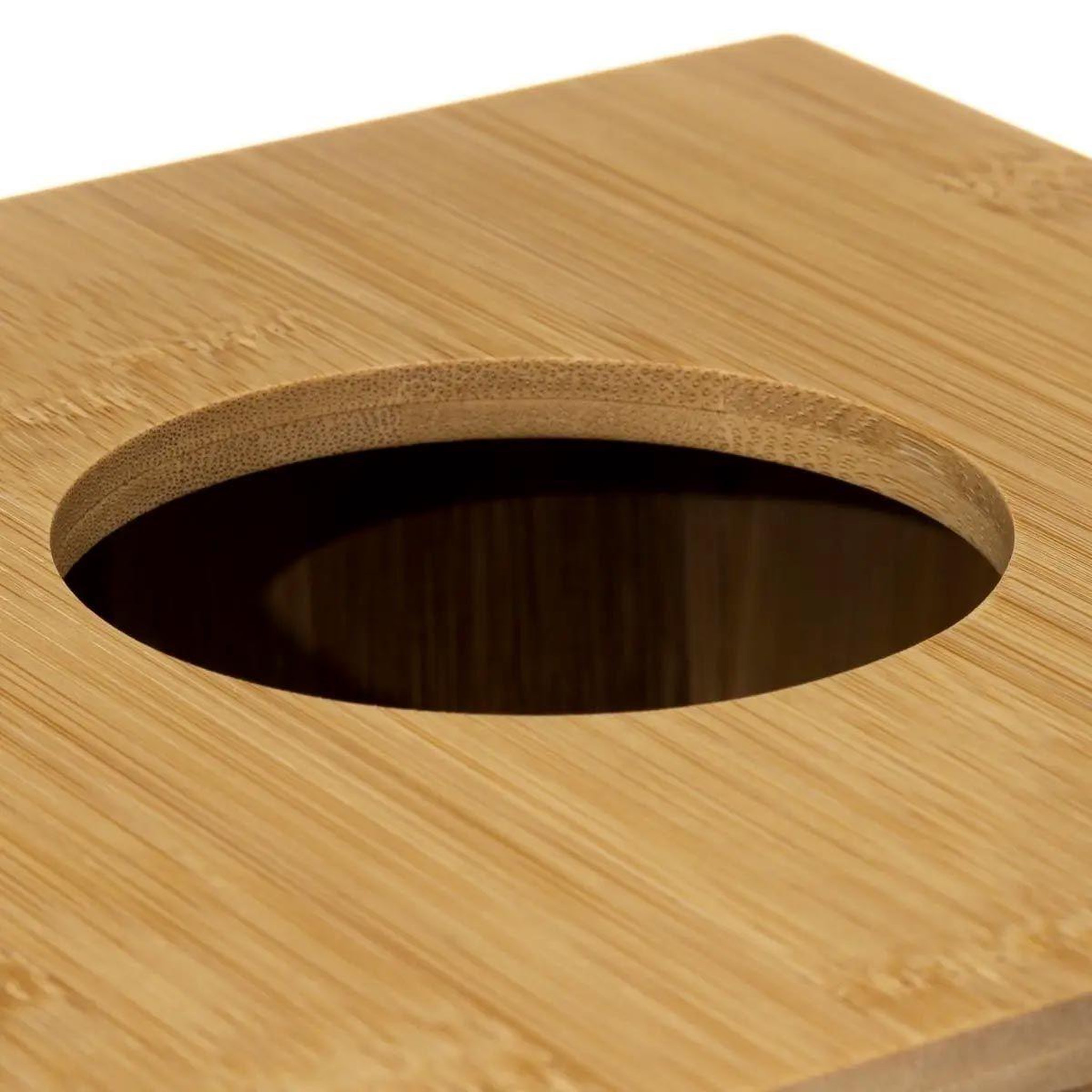 Voir la diapositive 3 : FIVE Poubelle de salle de bain  terre inconnue  6l beige