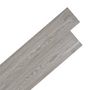 Voir la diapositive 2 : VIDAXL Planches de plancher PVC autoadhesif 2,51 m^2 2 mm Gris fonce
