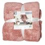 Voir la diapositive 6 : Paris Prix Plaid Velours Imitation Fourrure  Sherpa  140x200cm Rose