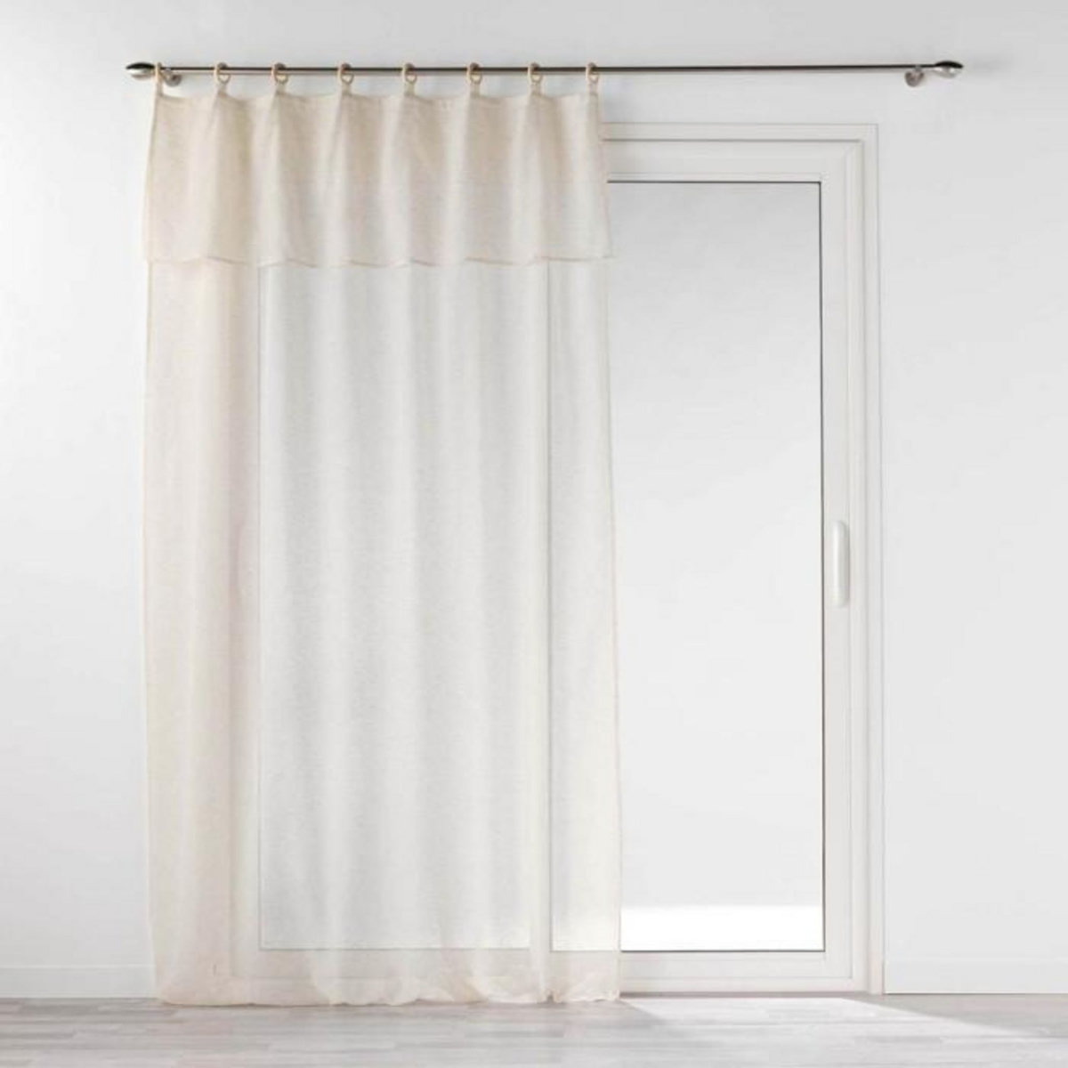 Paris Prix Rideau Voilage à Œillets  Norine II  140x240cm Naturel