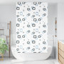 Voir la diapositive 2 : VIDAXL Store enrouleur de douche 140x240 cm largeur du tissu 136 cm
