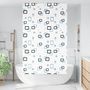 Voir la diapositive 2 : VIDAXL Store enrouleur de douche 140x240 cm largeur du tissu 136 cm