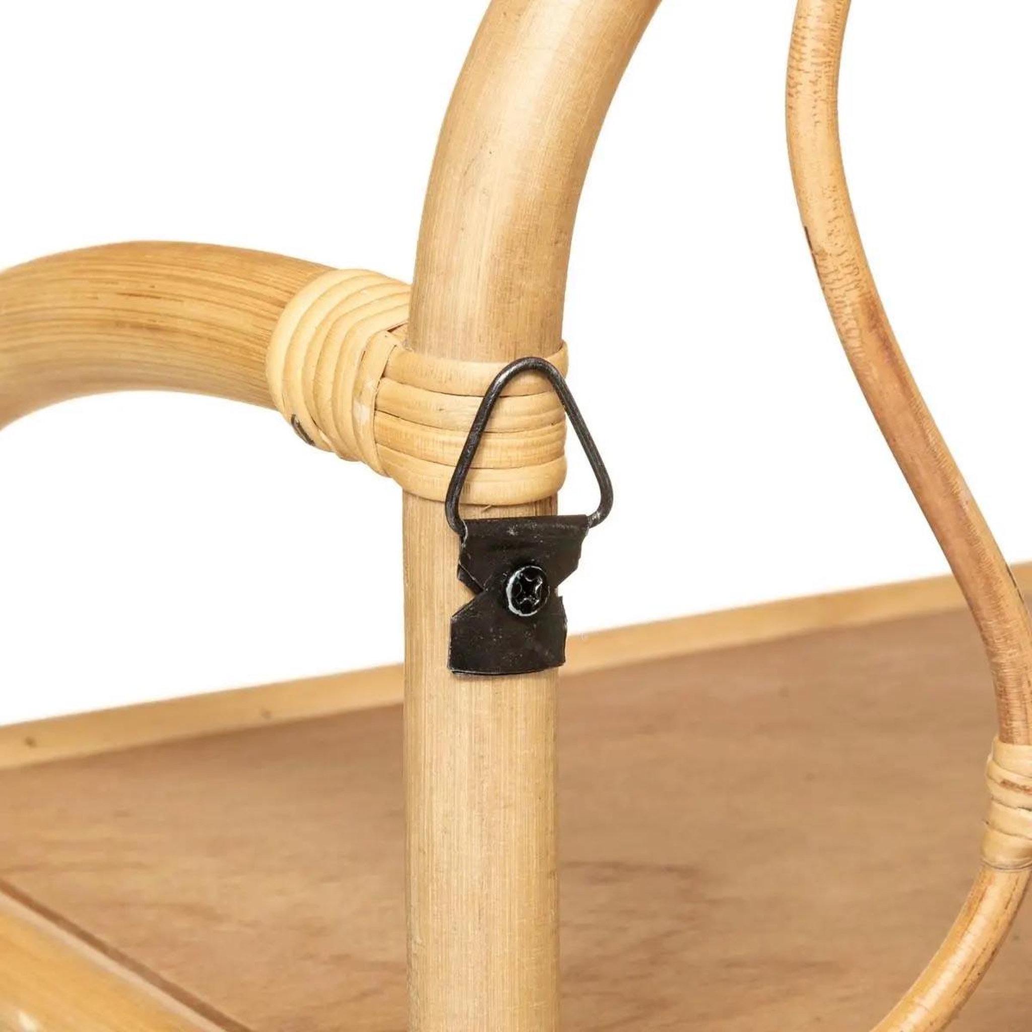 Voir la diapositive 2 : Atmosphera Kids Étagère murale en rotin  liberty  57cm naturel