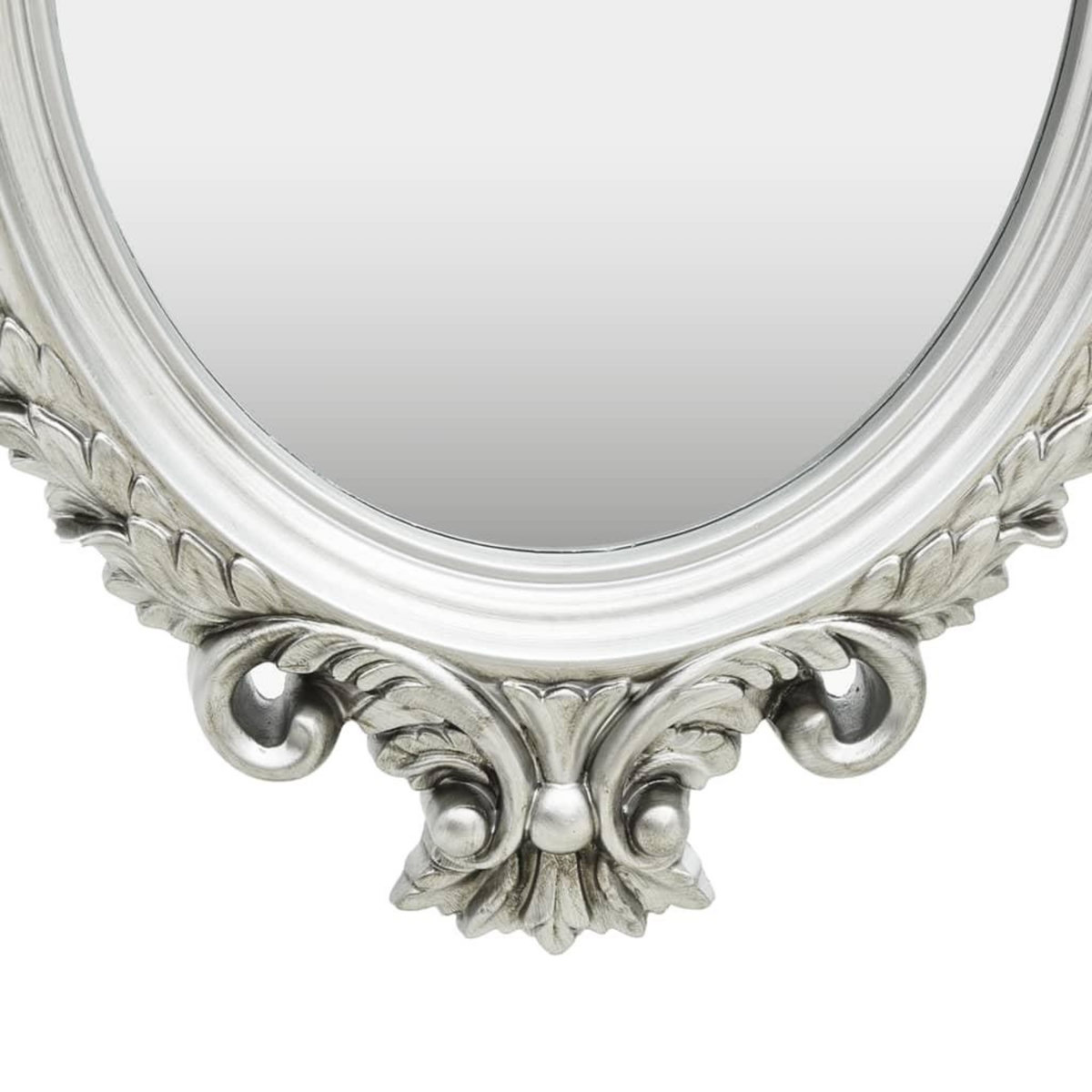 VIDAXL Miroir mural style chateau 56x76 cm Argente