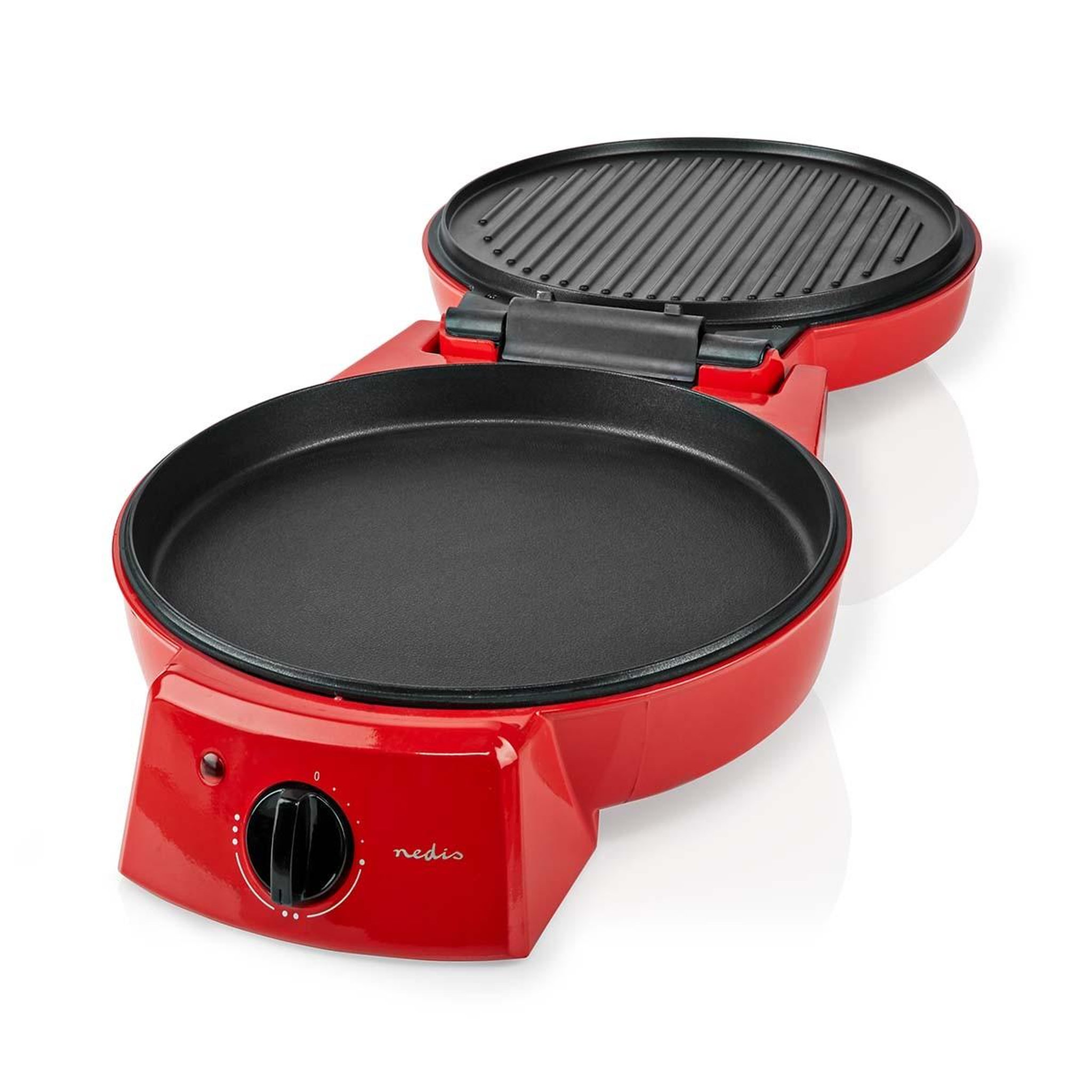 Voir la diapositive 4 : NEDIS Four à Pizza électrique portable 1800W Minuterie NEDIS