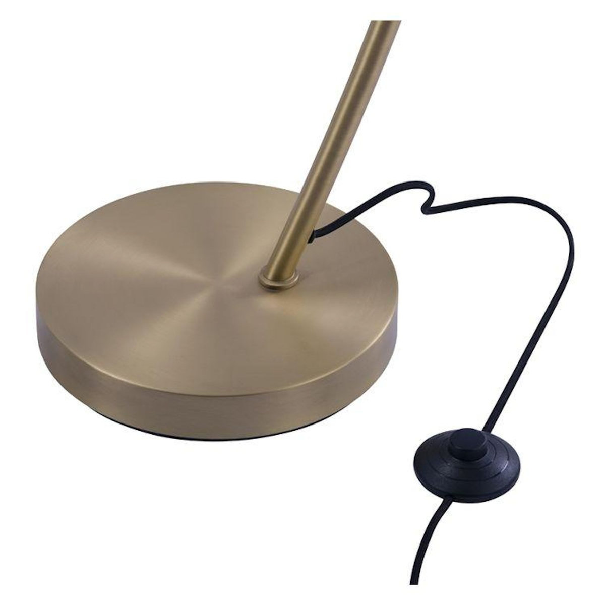 Rendez vous déco Lampadaire en métal couleur laiton-Jersey