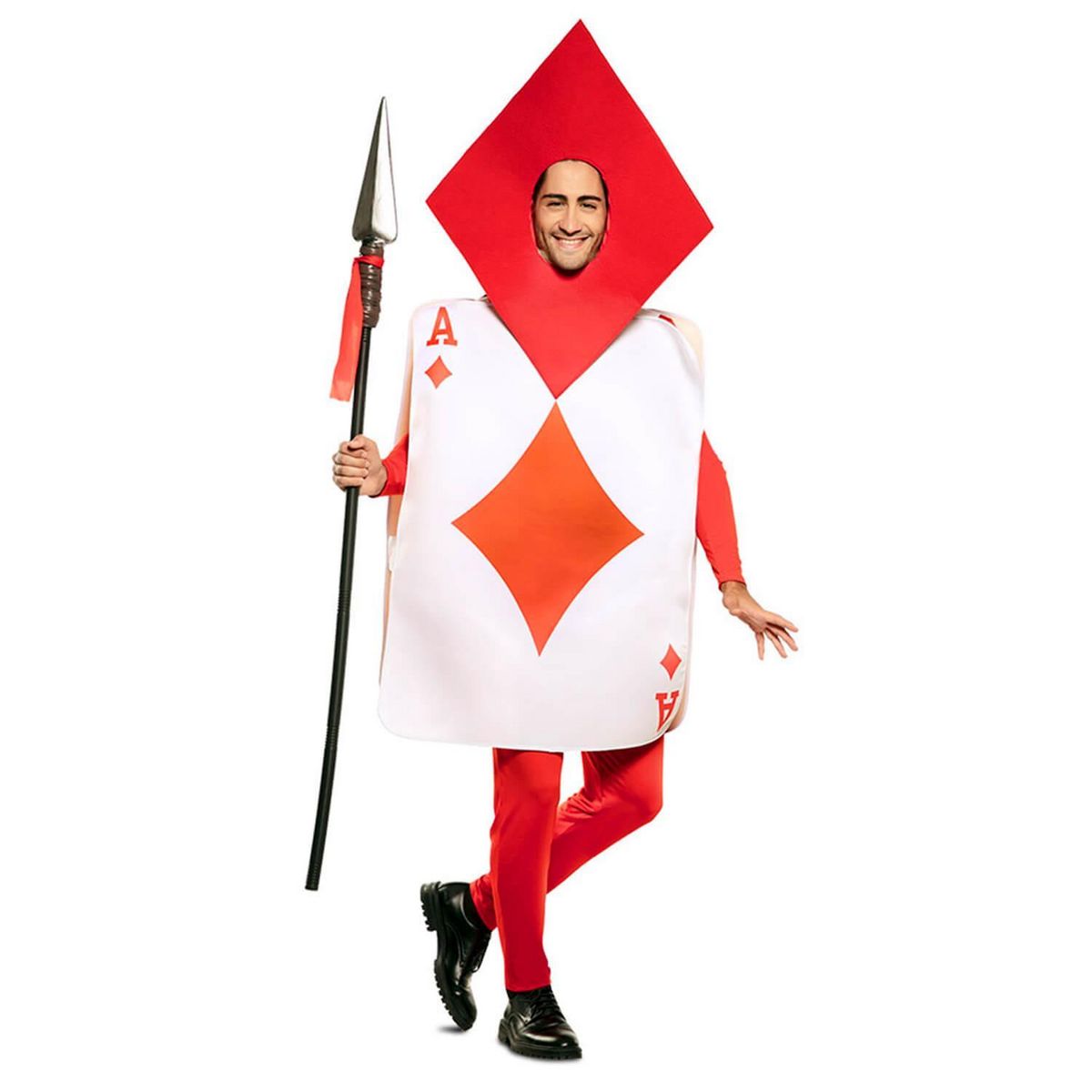 EURO CARNAVALES Déguisement As de Carreau - Adulte - M/L