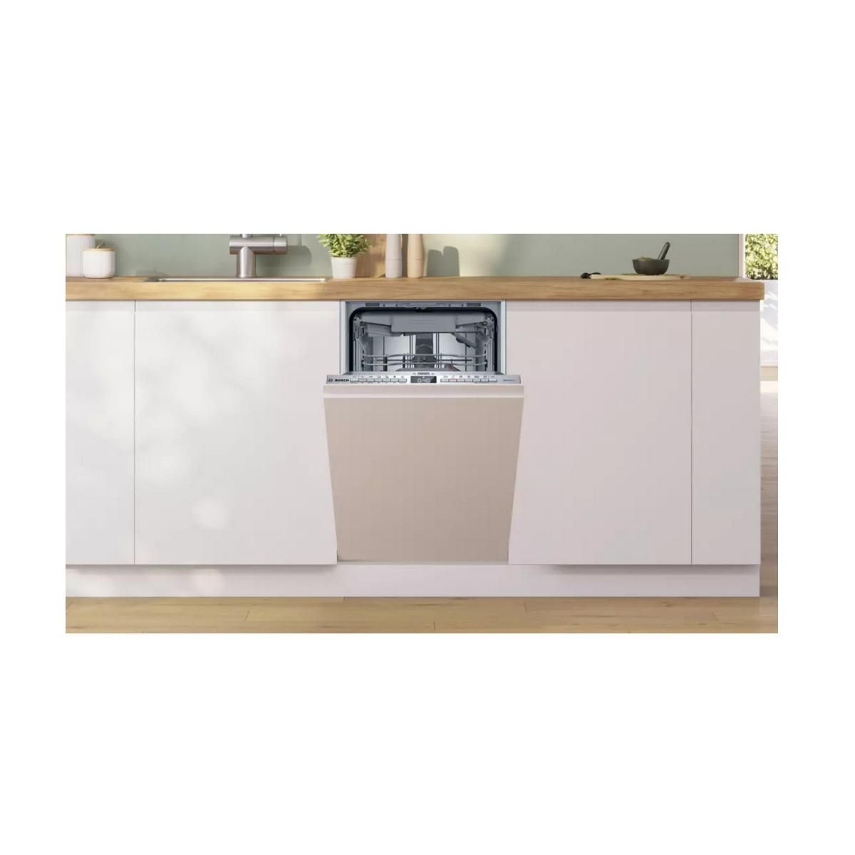 BOSCH Lave-vaisselle 45cm 10 couverts 44db tout intégrable - SPV4EMX17E