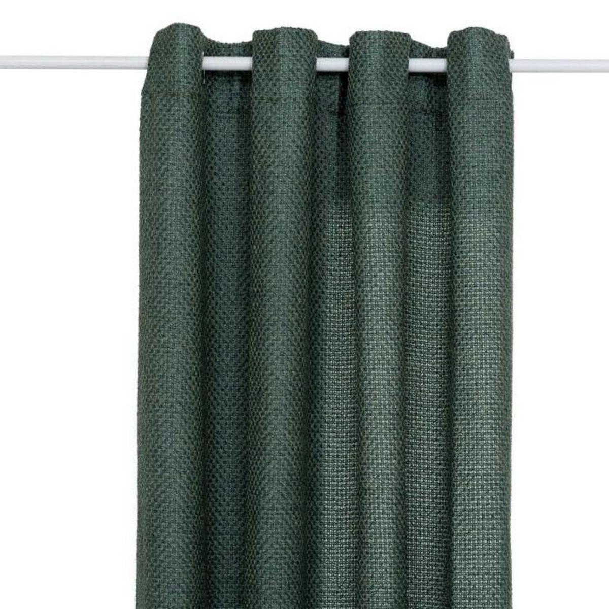 ATMOSPHERA Rideau Maille à Œillets  Wild  140x260cm Vert Tilleul