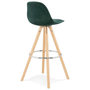 Voir la diapositive 4 : Paris Prix Tabouret de Bar Scandinave  Miro  97cm Vert & Naturel