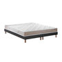 Voir la diapositive 5 : IDLITERIE Ensemble matelas 100% latex 3 zones PURE avec sommier - confort français