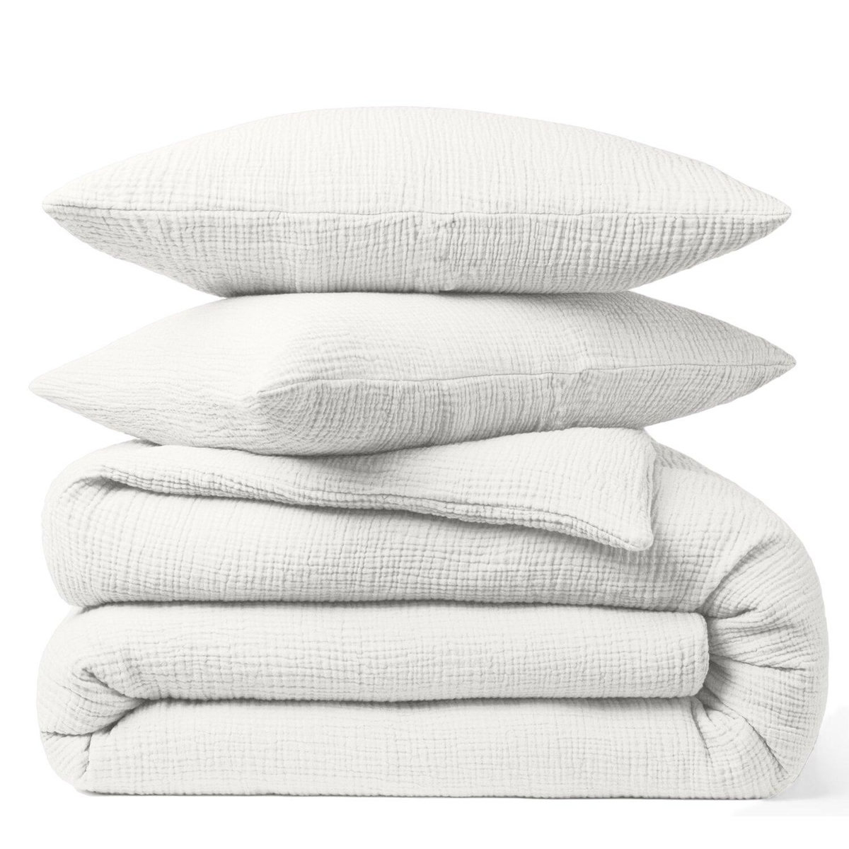 BATON ROUGE Taie d'oreiller 100% gaze de coton