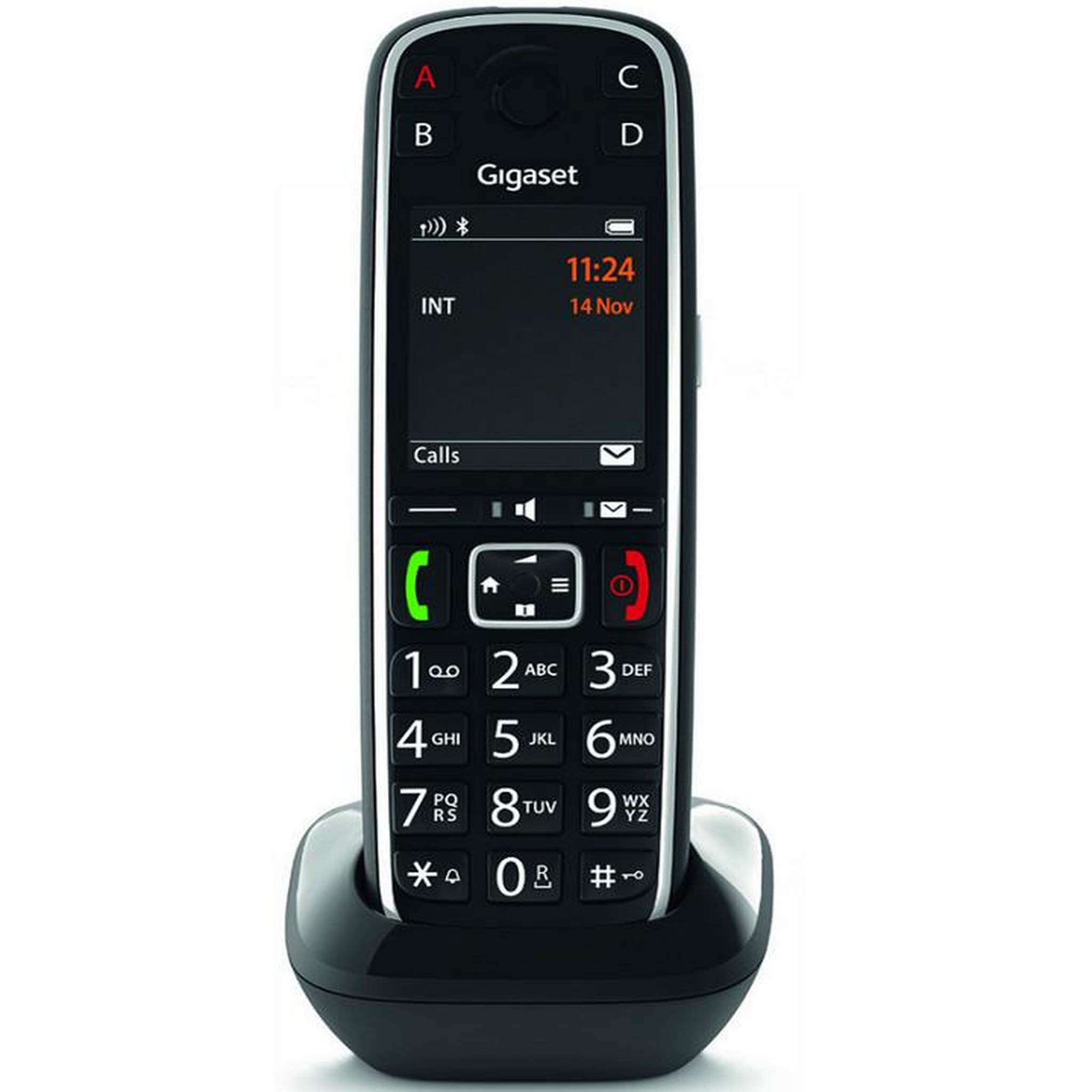 GIGASET Téléphone sans fil dect noir - gigae720hxnoir