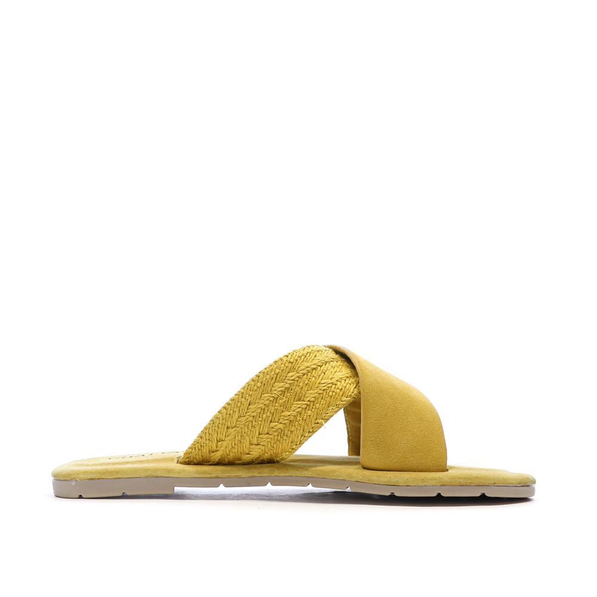 Voir la diapositive 2 : CHATTAWAK Sandales Jaune Femme Chattawak Dacota