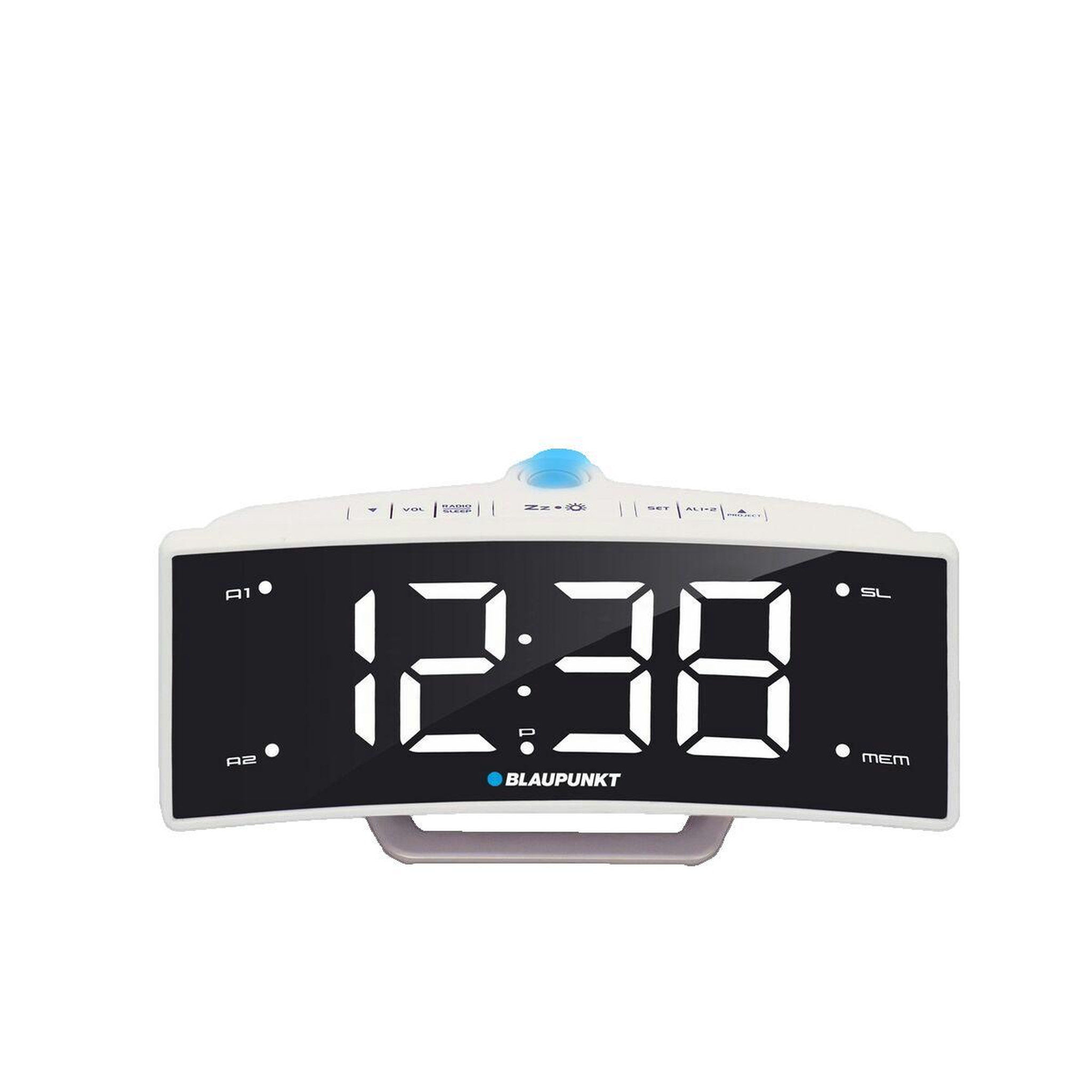 BLAUPUNKT Réveil radio Blaupunkt CRP7WH blanc avec tuner FM et port USB
