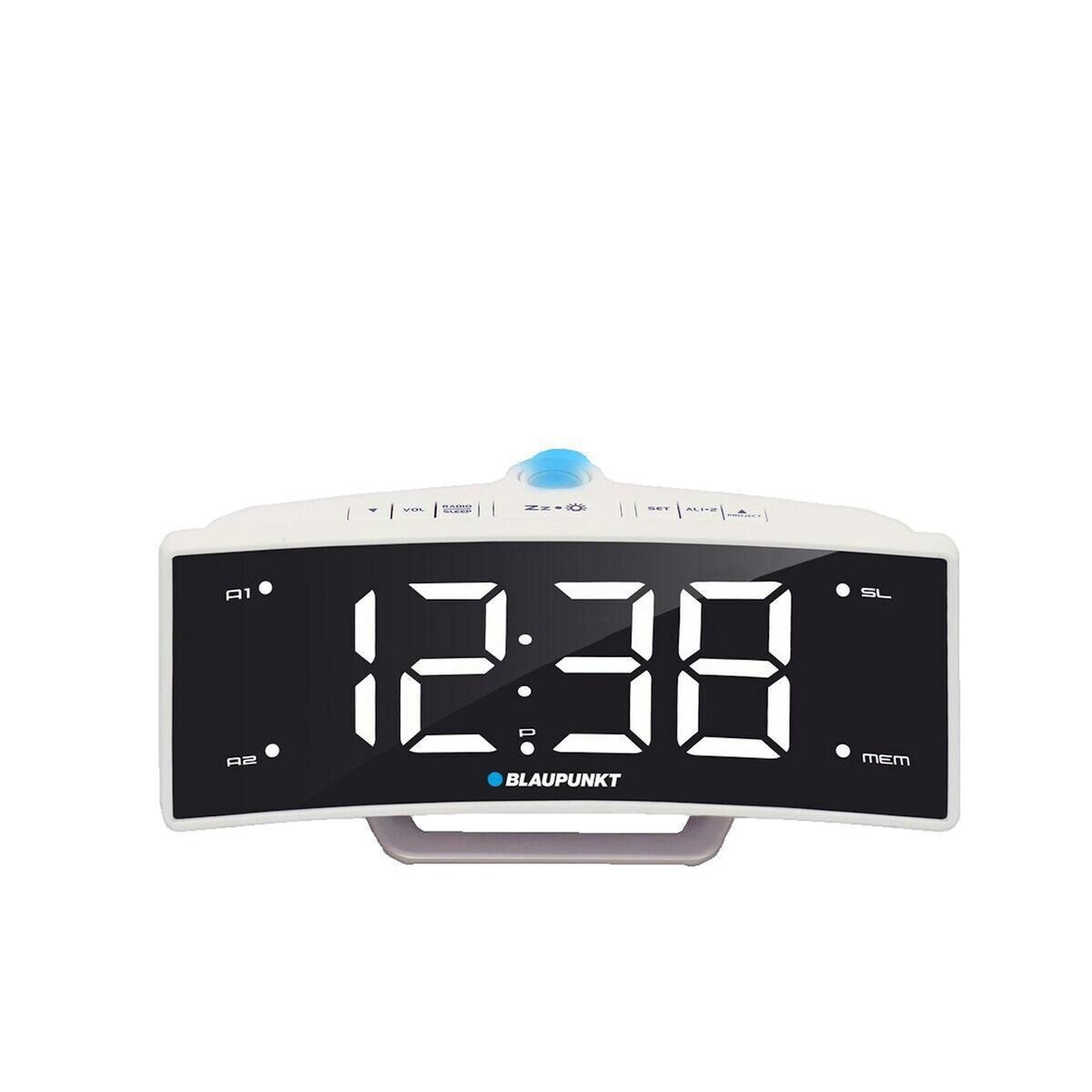 BLAUPUNKT Réveil radio Blaupunkt CRP7WH blanc avec tuner FM et port USB