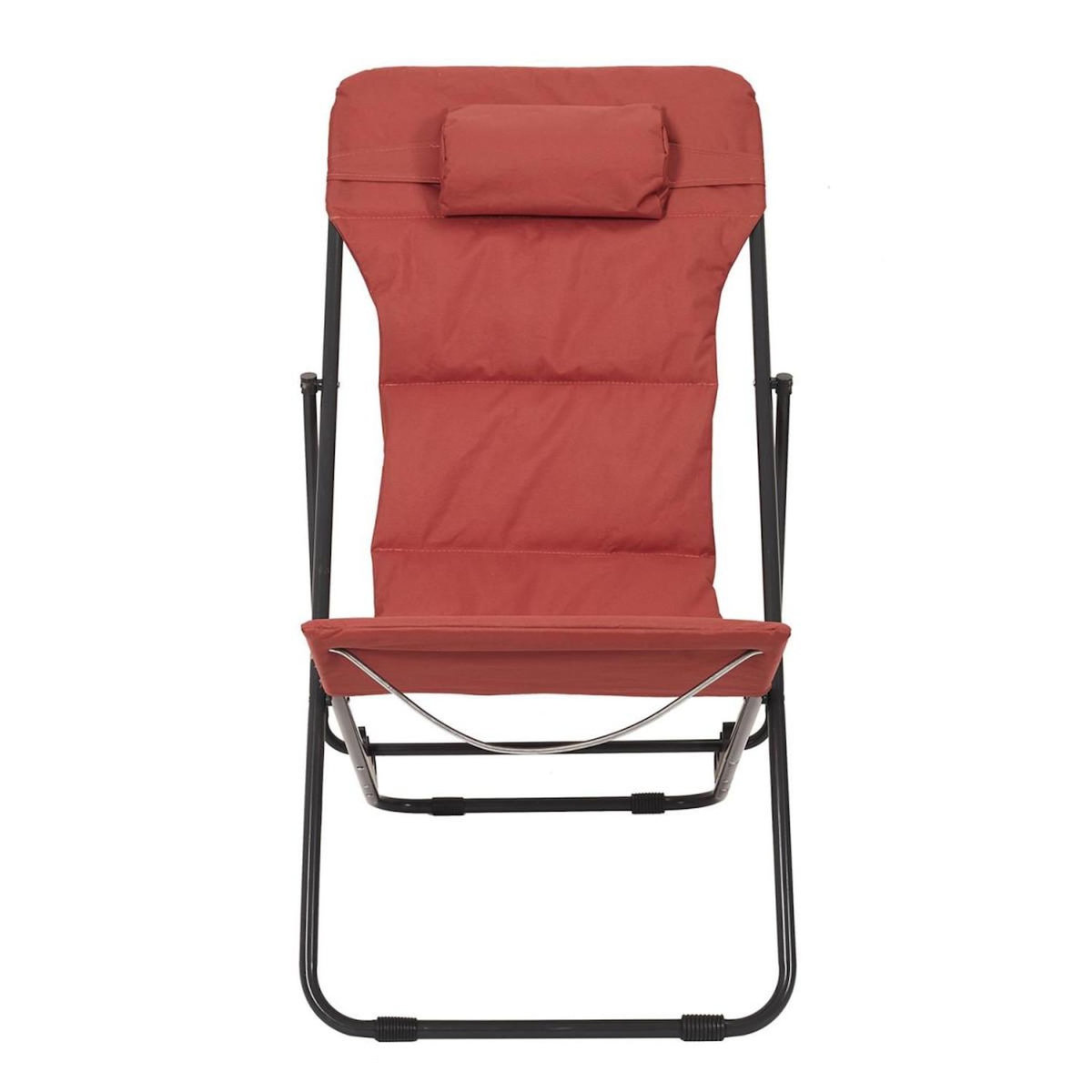 Paris Prix Transat de Plage Pliant  Corfou  93cm Terracotta