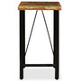 Voir la diapositive 2 : VIDAXL Table de bar Bois de recuperation massif 60x60x107 cm